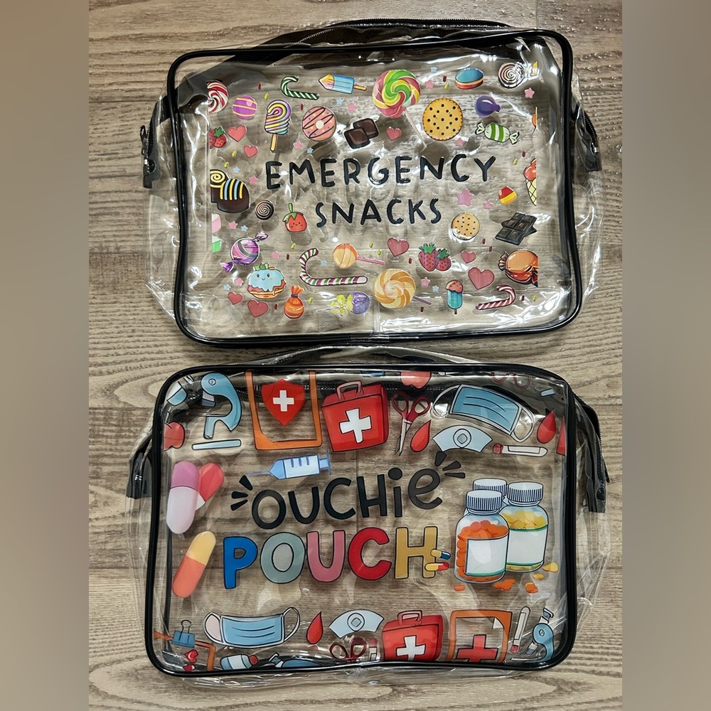 Clear Snack and Medicine Pouches